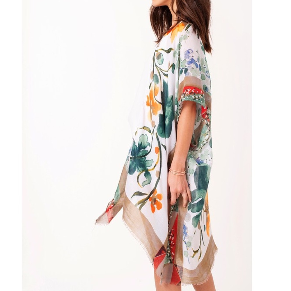 Floral Print Kimono - Picture 3 of 7